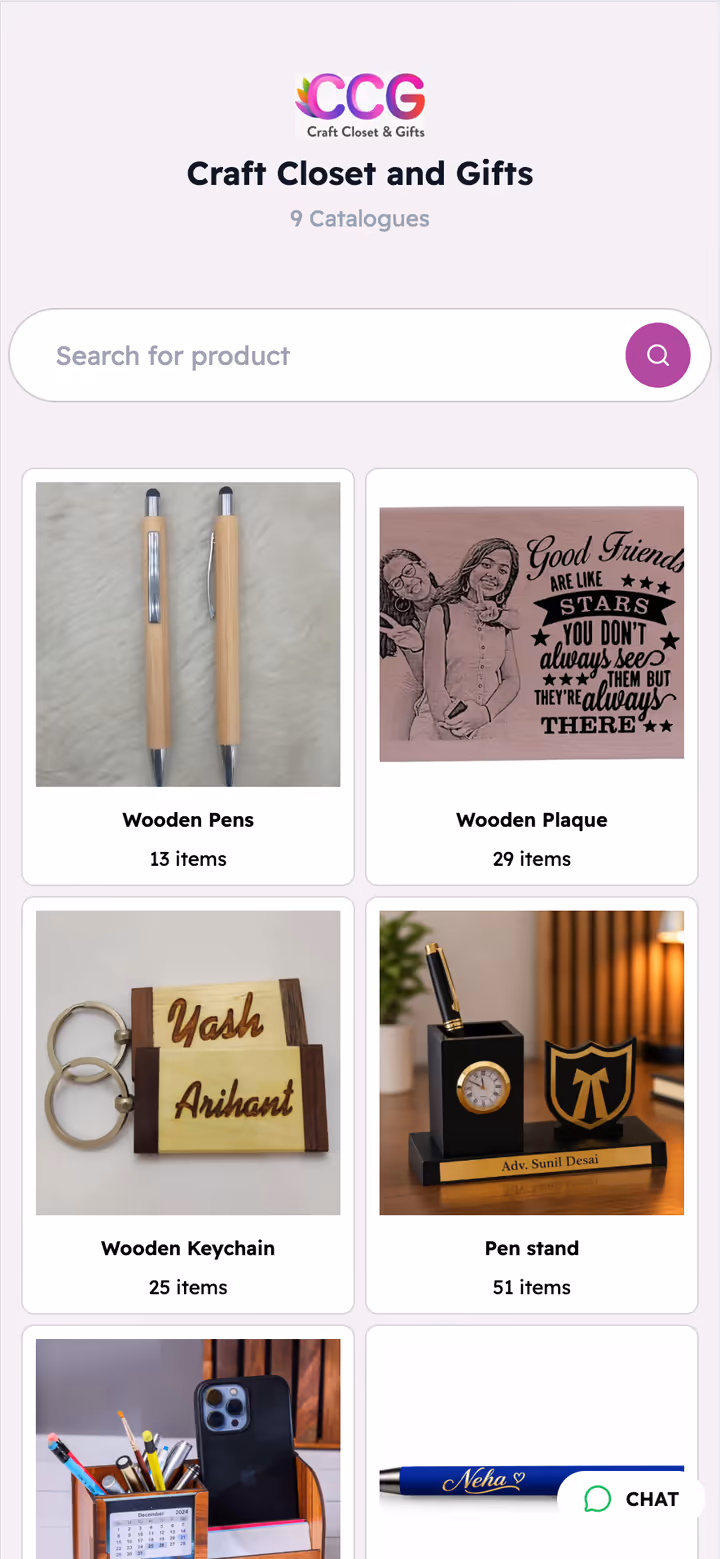 Craft Closet & Gifts — handicrafts store on Catafy