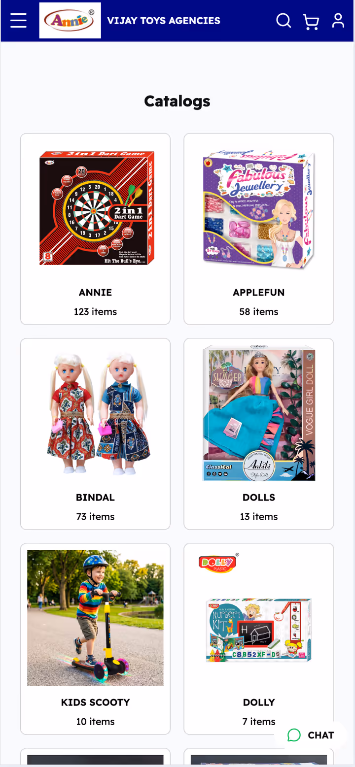 Vijay Toys Agencies store on Catafy